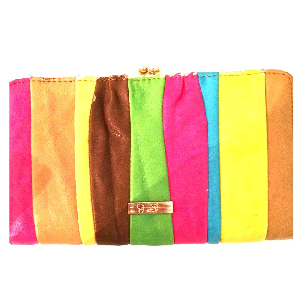 Jessica Simpson multicolored wallet